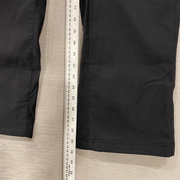 Eddie Bauer Fleece Lined Tech Pants Mens 34 x 30 Black Water Repellent Insulated - Picture 8 of 12